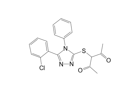 3-[5-(2-Chloro-phenyl)-4-phenyl-4H-[1,2,4]triazol-3-ylsulfanyl]-pentane-2,4-dione