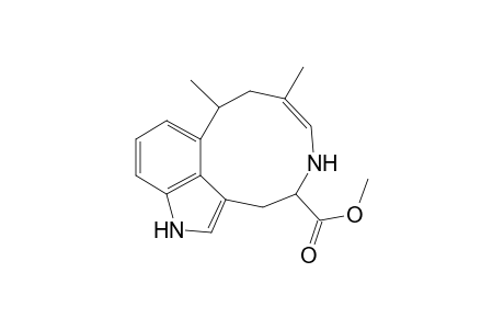 Azecino[4,5,6-cd]indole-11-carboxylic acid, 2,6,7,10,11,12-hexahydro-6,8-dimethyl-, methyl ester