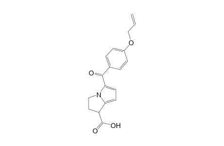 5-[p-(allyloxy)benzoyl]-2,3-dihydro-1H-pyrrolizine-1-carboxylic
