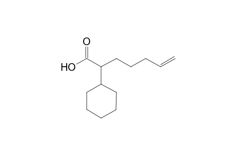 2-cyclohexyl-6-heptenoic acid