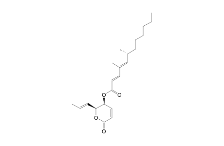 (6-S)-4,6-DIMETHYL-DODECADIEN-2-E,4-E-DIEN-OYL-ESTER-OF-PHOMALACTONE