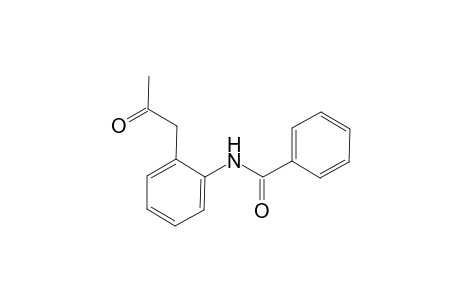 Benzamide, N-[2-(2-oxopropyl)phenyl]-