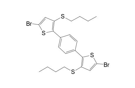 1,4-Bis(5-bromo-3-butylthio-2-thienyl)benzene