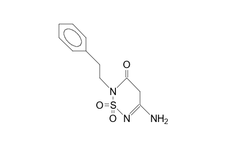 5-Amino-2-phenethyl-2H-1,2,6-thiadiazin-3(4H)-one 1,1-dioxide