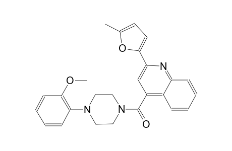 4-{[4-(2-methoxyphenyl)-1-piperazinyl]carbonyl}-2-(5-methyl-2-furyl)quinoline