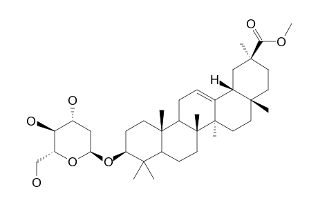 METHYL-3-BETA-O-(2-DEOXY-ALPHA-L-ARABINO-HEXOPYRANOSYL)-11-DEOXO-18-BETA-GLYCYRRHETINATE