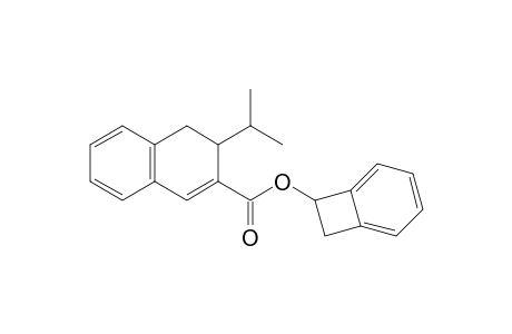 1,2-Dihydrobenzocyclobuten-1-yl 3,4-dihydro-3-isopropylnaphthalene-2-carboxylate