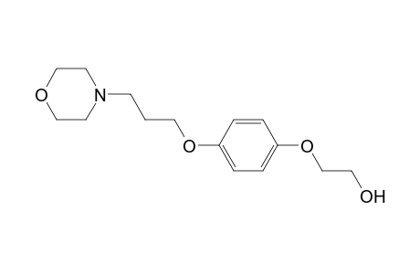 4-(3-(4-(2-Hydroxyethoxy)phenoxy)propyl)morphorine