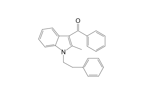 3-Benzoyl-2-methyl-1-(2-phenethyl)indole
