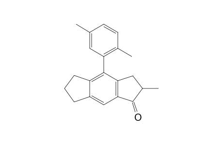 2-methyl-4-(2,5-dimethylphenyl)-3,5,6,7-tetrahydro-s-indacen-1(2H)-one