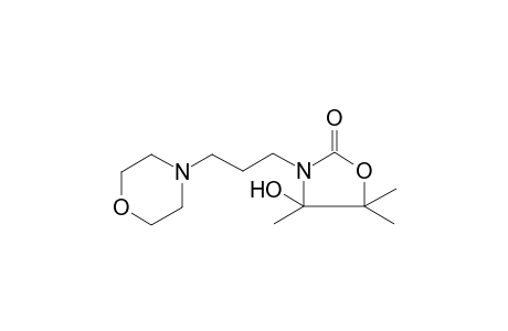 Oxazolidin-2-one, 4-hydroxy-4,5,5-trimethyl-3-[3-(4-morpholyl)propyl]-