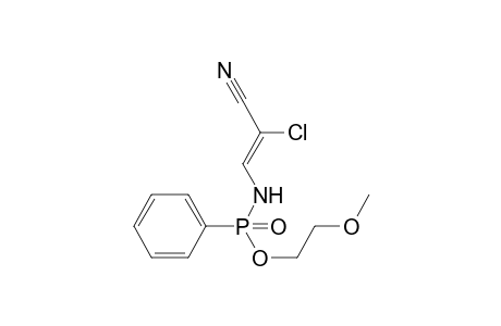 (Z)-P-2-Methoxyethoxy-P-phenyl-N-(2-chloroacrylonitrile)phosphonamide