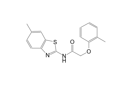 N-(6-methyl-1,3-benzothiazol-2-yl)-2-(2-methylphenoxy)acetamide