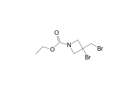 3-Bromo-3-(bromomethyl)-1-azetidinecarboxylic acid ethyl ester