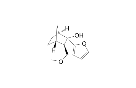 (1S,2R,3R,4R)-2-exo-Hydroxy-2-endo-(2'-furyl)-3-exomethoxymethylbicyclo[2.2.1]heptane