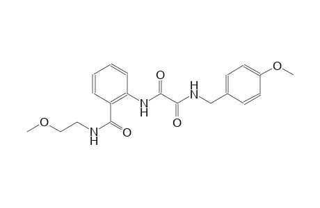 ethanediamide, N~1~-[2-[[(2-methoxyethyl)amino]carbonyl]phenyl]-N~2~-[(4-methoxyphenyl)methyl]-