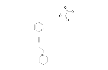 N-(4-PHENYLBUT-3-YNYL)-PIPERIDINE_HYDROGEN_OXALATE