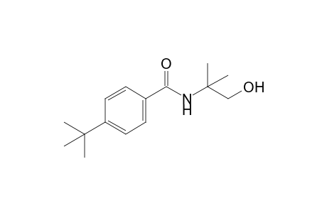 p-tert-butyl-N-(1,1-dimethyl-2-hydroxyethyl)benzamide