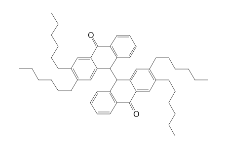 2,2',3,3'-Tetrahexyl-9,9'-bianthronyl