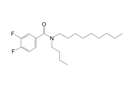 Benzamide, 3,4-difluoro-N-butyl-N-nonyl-