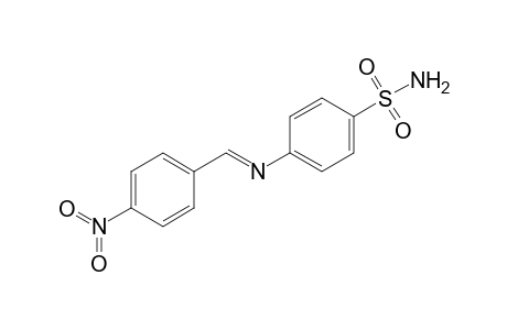 4-([(E)-(4-Nitrophenyl)methylidene]amino)benzenesulfonamide
