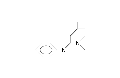 (E)-N1,N1-Dimethyl-N2-phenyl-3-methyl-crotonamidine