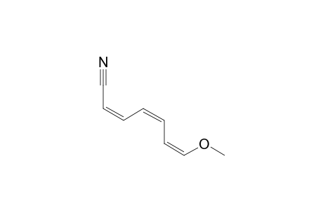 (2Z,4Z,6Z)-7-methoxyhepta-2,4,6-trienenitrile