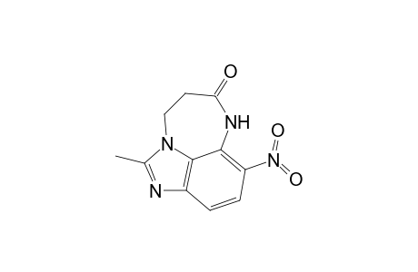 2-Methyl-8-nitro-4,5-dihydroimidazo[1,5,4-ef][1,5]benzodiazepin-6(7H)-one