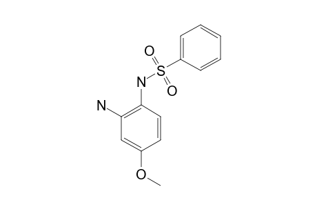 N-(2-AMINO-4-METHOXY-PHENYL)-BENZENESULFONAMIDE