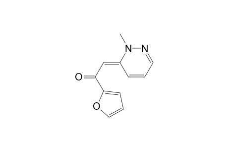 (2E)-1-(2-furanyl)-2-(2-methyl-3-pyridazinylidene)ethanone