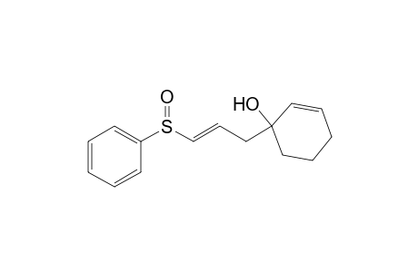 1-[3'-(phenylsulfinyl)prop-2'-enyl]cyclohex-2-en-1-ol