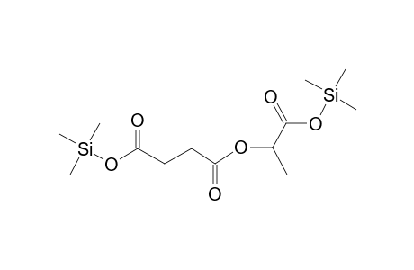 1-(1-Methyl-2-oxo-2-[(trimethylsilyl)oxy]ethyl) 4-(trimethylsilyl) succinate