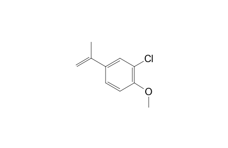 2-Chloro-1-methoxy-4-(prop-1-en-2-yl)benzene