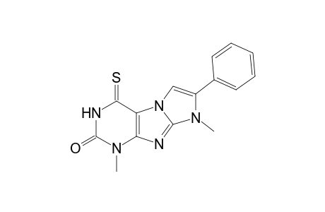 1,8-Dimethyl-2-phenyl-5-thioimidazo[1,2-f]purin-7-one