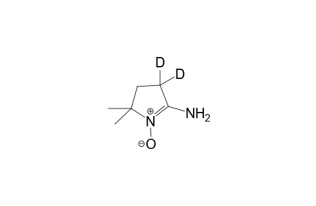 5,5-Dimethyl-1-oxy-4,5-dihydro-3H-[3,3-D2]pyrrol-2-ylamine