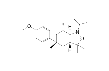rac-(3aR,5R,7S,7aR)-1-isopropyl-5-(4-methoxyphenyl)-3,3,5,7-tetramethyloctahydrobenzo[c]Isoxazole