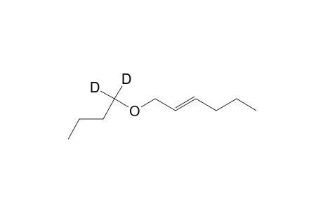 2-Hexene, 1-(butoxy-1,1-D2)-, (E)-