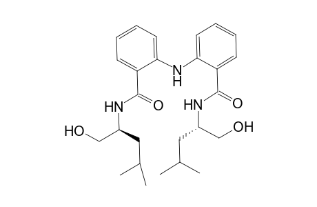 2,2'-Bis[N-(1S)-(1-isobutyl-2-hydroxyethyl)carbamoyl]diphenylamine