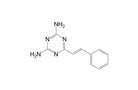 6-[(E)-2-phenylethenyl]-1,3,5-triazine-2,4-diamine