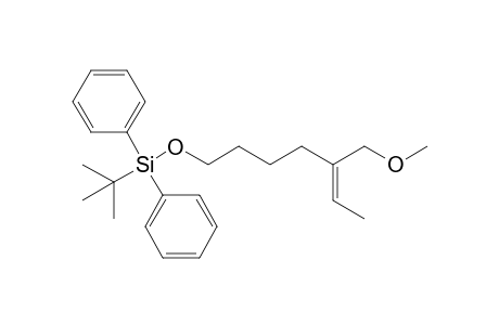 (Z)-2-[4-(tert-Butyldiphenylsiloxy)butyl]-1-methoxy-2-butene