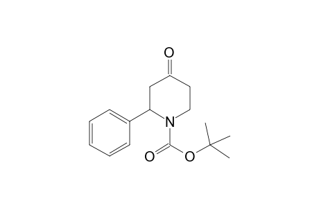 (-)-4-Oxo-2-phenyl-piperidine-1-carboxylic acid turt-butyl ester