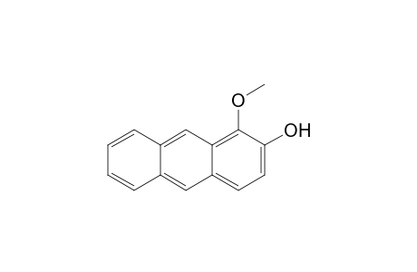 1-Methoxyanthracen-2-ol