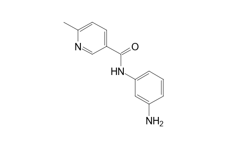 3-Pyridinecarboxamide, N-(3-aminophenyl)-6-methyl-
