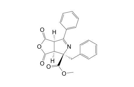 1H-Furo[3,4-c]pyrrole-4-carboxylic acid, 3,3a,4,6a-tetrahydro-1,3-dioxo-6-phenyl-4-(phenylmethyl)-, methyl ester, (3a.alpha.,4.beta.,6a.alpha.)-(.+-.)-