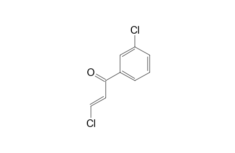 2-Propen-1-one, 3-chloro-1-(3-chlorophenyl)-