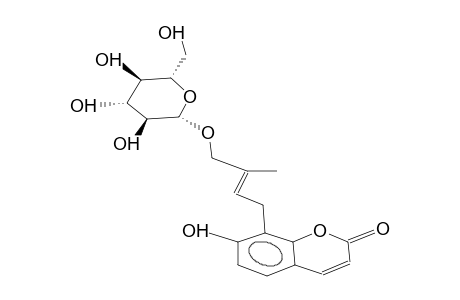 ISOARNOTTININ-4'-O-B-D-GLUCOSIDE