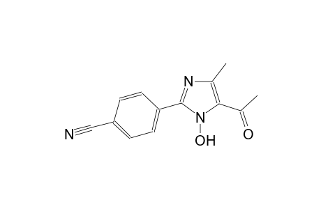 benzonitrile, 4-(5-acetyl-1-hydroxy-4-methyl-1H-imidazol-2-yl)-