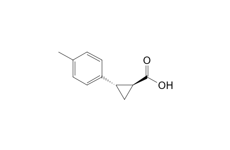 (1S,2S)-2-(4-methylphenyl)-1-cyclopropanecarboxylic acid