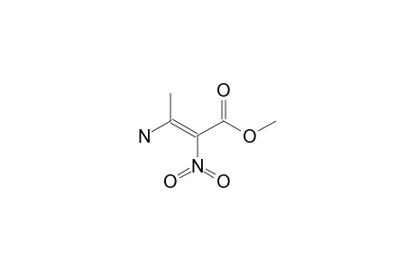 (Z)-3-amino-2-nitro-but-2-enoic acid methyl ester