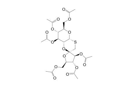 3,4,6-TRI-O-ACETYL-1-S-(3',4',6'-TRI-O-ACETYL-ALPHA-D-GLUCOPYRANOSYL)-1-THIO-BETA-D-FRUCTOFURANOSIDE-1,1':2,2'-DIANHYDRIDE